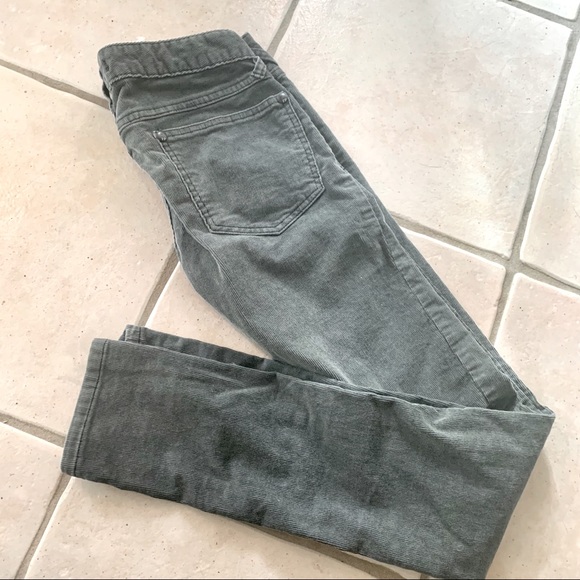 Free People Pants - NWT Free People Dusty Teal Skinny Corduroys 25